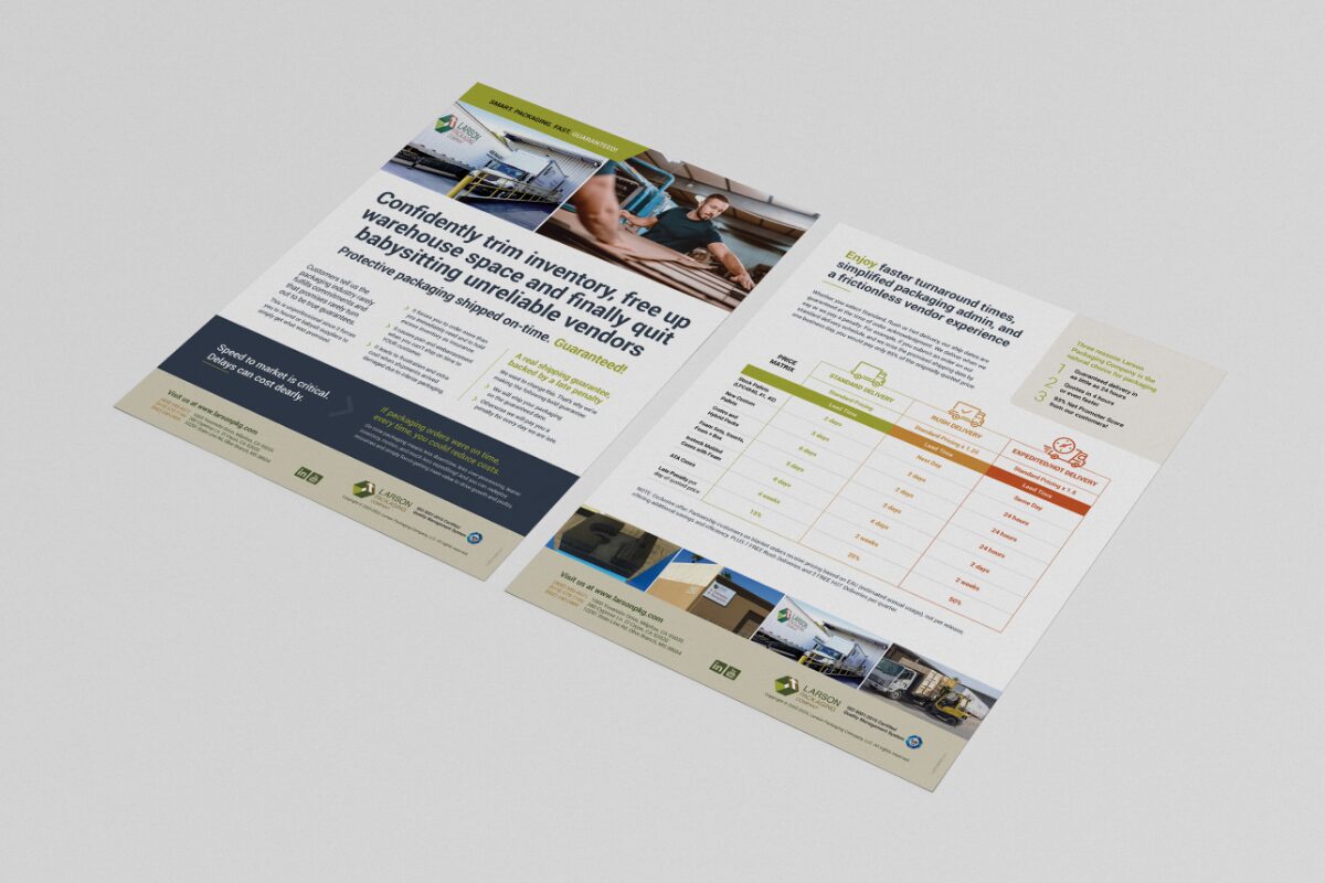 Brochure Larson Packaging Company