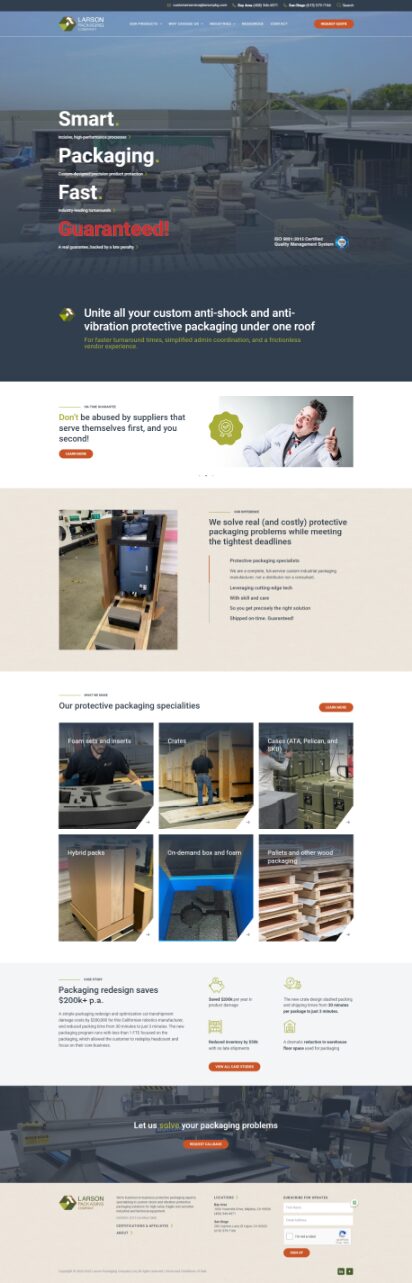 Websites - Larson Packaging Company