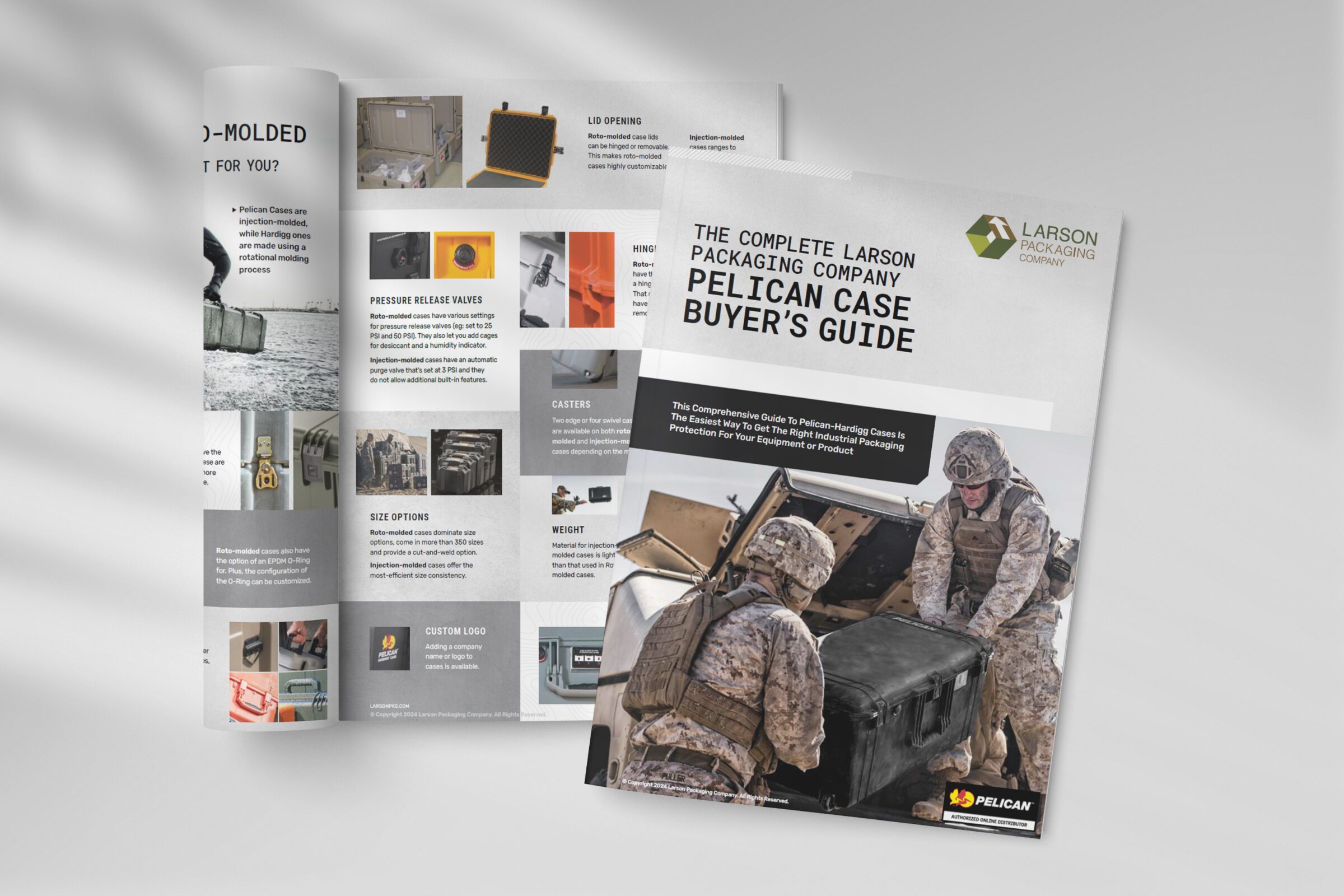 Brochures Larson Packaging Company Pelican 1
